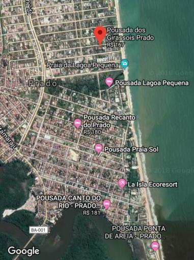 Pousada Dos Girassois Prado Ngoại thất bức ảnh